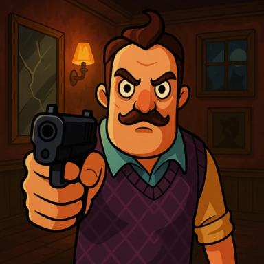 Thumbnail for (NEW UPDATE) Survive and Kill The Freaky Neighbor! Game