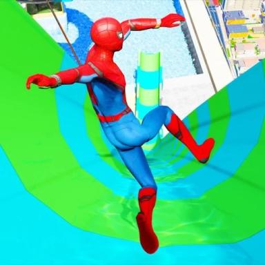 Thumbnail for Jump Into Spiderman Slide Game