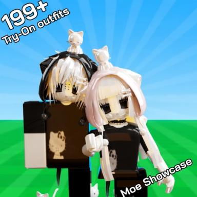 Thumbnail for Headless & Korblox | 199+ Moe Showcase & Try-On Game