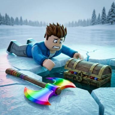 Thumbnail for The Ice Lake ⛏️ Game