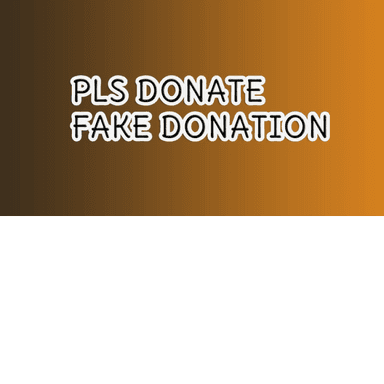pls donate fake or real  icon