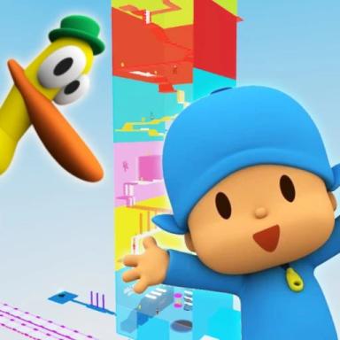 Pocoyo Slap Tower 🖐️ icon