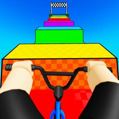 Thumbnail for [🚲PARK] Obby But You’re On a Bike Game
