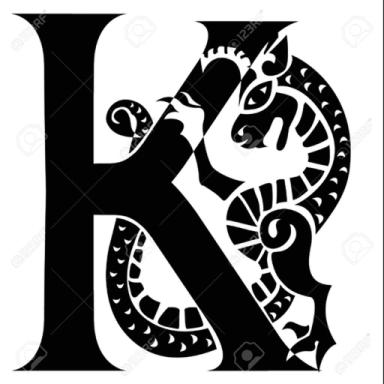 Letter K icon