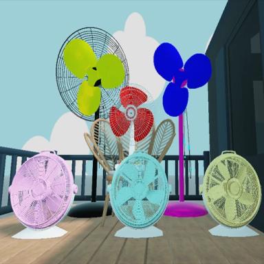 Thumbnail for 3 Beach Houses with Many Fans Game