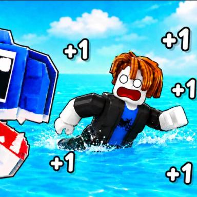 Thumbnail for 🦈 +1 Swim Shark Escape! Game
