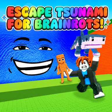 Thumbnail for [🌊] Escape Tsunamis For Brainrot! Game