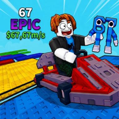 Thumbnail for [🏎️] Go Kart Obby For Brainrots! Game