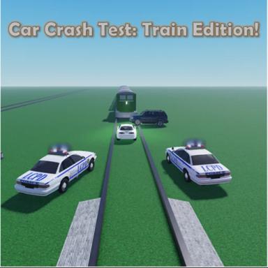 Thumbnail for Car Crash Test: CRAZY TRAIN EDITION (Original) Game