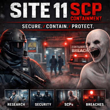 Site 11 | SCP Containment | [NEW UPDATE] icon