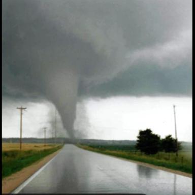 tornado rain flood earth disaster icon