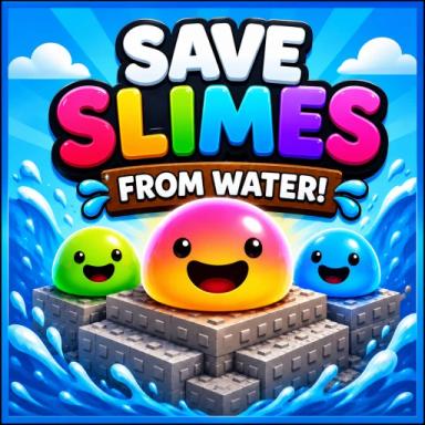 Thumbnail for [ADMIN!] Save Slimes from Water 🌊 Game