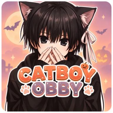 Thumbnail for [🎃] Catboy Obby Game
