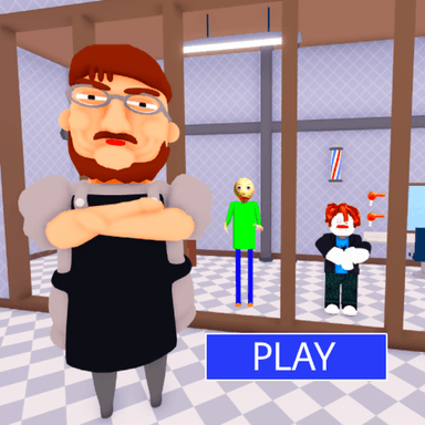 TEAM EVIL BARBER ESCAPE! 💈 (TEAMWORK OBBY) icon
