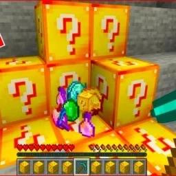 ⛏️ModdedCraft💛 (GOLD LUCKY BLOCKS) icon