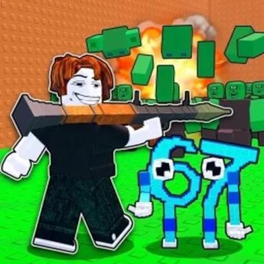 Thumbnail for Shoot Zombies For Brainrots! Game