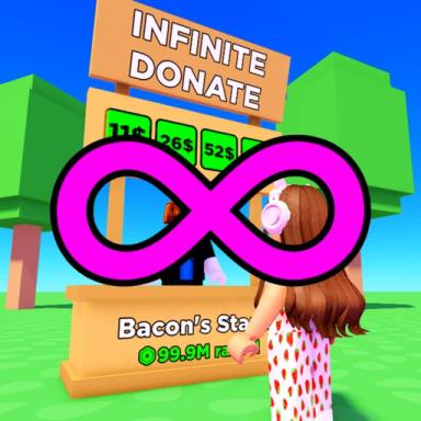 Thumbnail for INFINITE DONATE 💸 Game