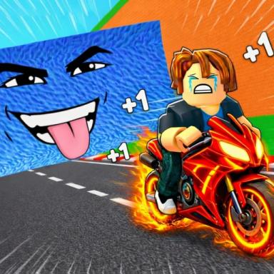 Thumbnail for +1 Speed Motorcycle Tsunami Escape 🏍️ Game
