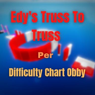 Thumbnail for Edy's Truss To Truss Per Difficulty Chart Obby Game