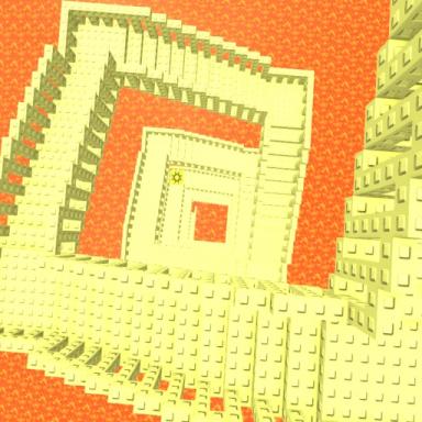 Thumbnail for Climb Stairs But LAVA RAISING🏃  Game