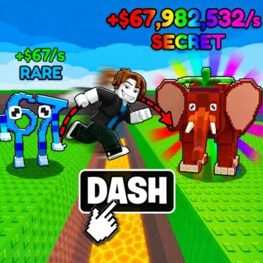 Thumbnail for +1 Dash for Brainrots Game