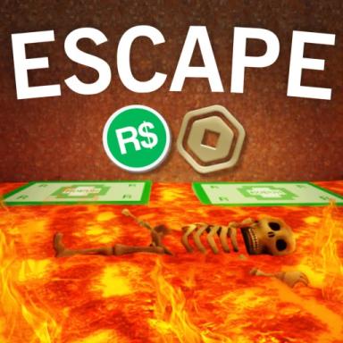 Thumbnail for 🎉🤩 ROBUX ESCAPE! [READ DESC] obby Game