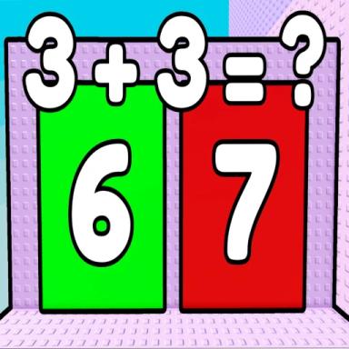 Thumbnail for Admin Math Tower [3 ROBUX] Game