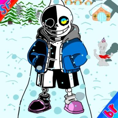 Thumbnail for (Neutral run) Sans Funny Boss Rush Game