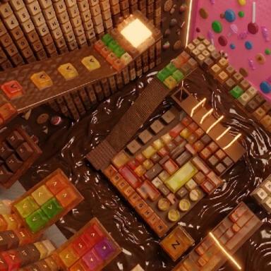 Thumbnail for ASMR Keyboard Climb Tower🎧 Game