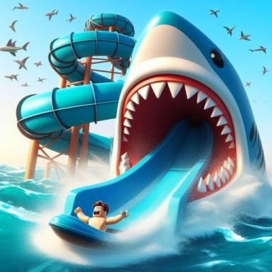 BIGGEST WATERSLIDE ON ROBLOX!  icon
