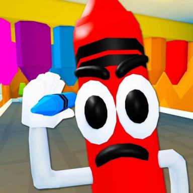 Thumbnail for CRAZY CRAYONS ESCAPE! (First Person Obby) Game