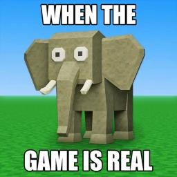 when the game is real icon