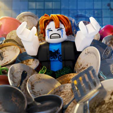 Thumbnail for Wash All The Dishes! Game