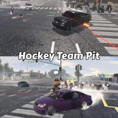 Thumbnail for Hockey Team Pit (More Cars in description) Game