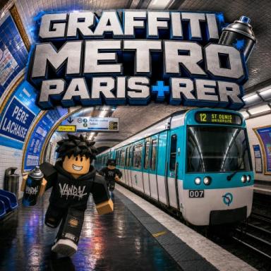 Thumbnail for Graffiti Metro Paris + RER (NEW TRAINS+SKATE)  Game