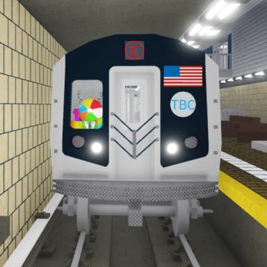 NYC Subway - (E) Train icon