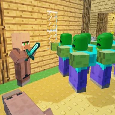Thumbnail for Village vs Zombies Game