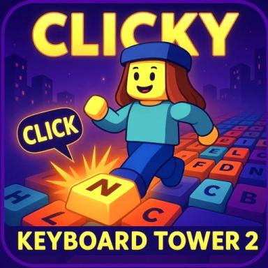 Clicky Keyboard Tower 2 icon