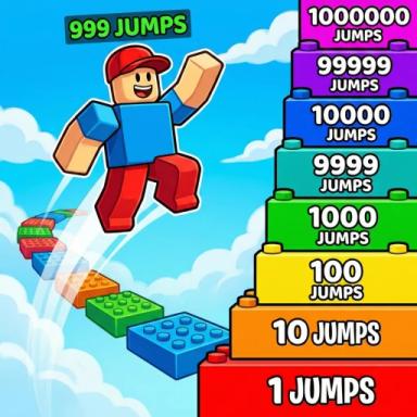 Thumbnail for Studs Jumps but every 5 second u get +1 jump Game