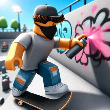 Thumbnail for Spray Paint & Skate 🖌️🛹  Game