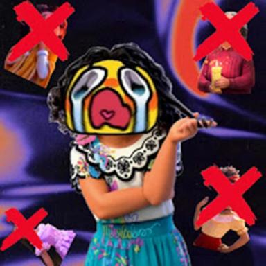 Encanto but Mirabel didn't get therapy icon