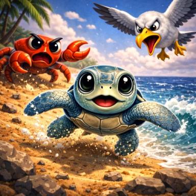 Thumbnail for 🐢 Race a Turtle Game