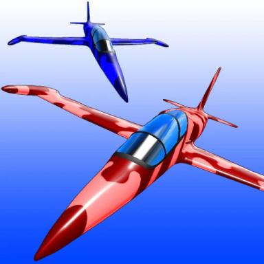 Thumbnail for ✈RED VS BLUE PLANE WARS! Game
