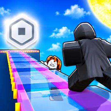 Thumbnail for $10000 Glass Jumping Obby Reach Game