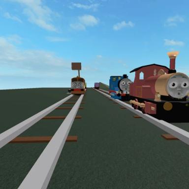 Thumbnail for Thomas & The Magic Railroad Chase Game