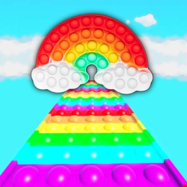 Escape Rainbow Fidget Obby Parkour 🌈 [Mega Easy] icon