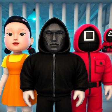 Thumbnail for 🦑 SQUID GAME FAMILY PRISON RUN ESCAPE! (Obby) Game