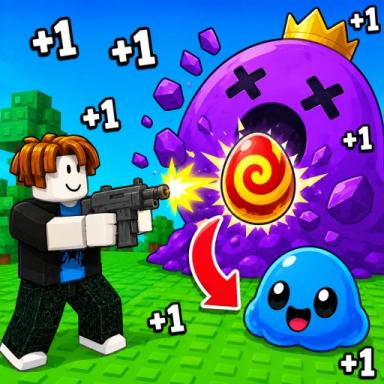 Thumbnail for [NOW] Shoot for Slimes: Incremental Game