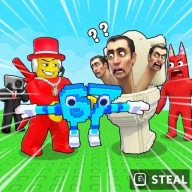 Thumbnail for Steal Brainrots FROM BRAINROTS Game