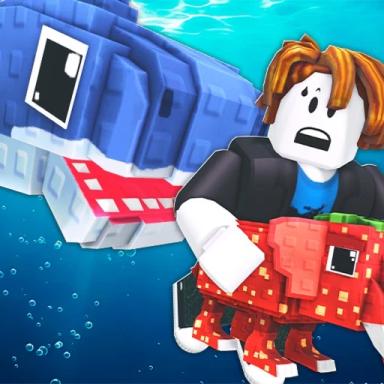 Thumbnail for [🦈] Escape Sharks For Brainrots Game
